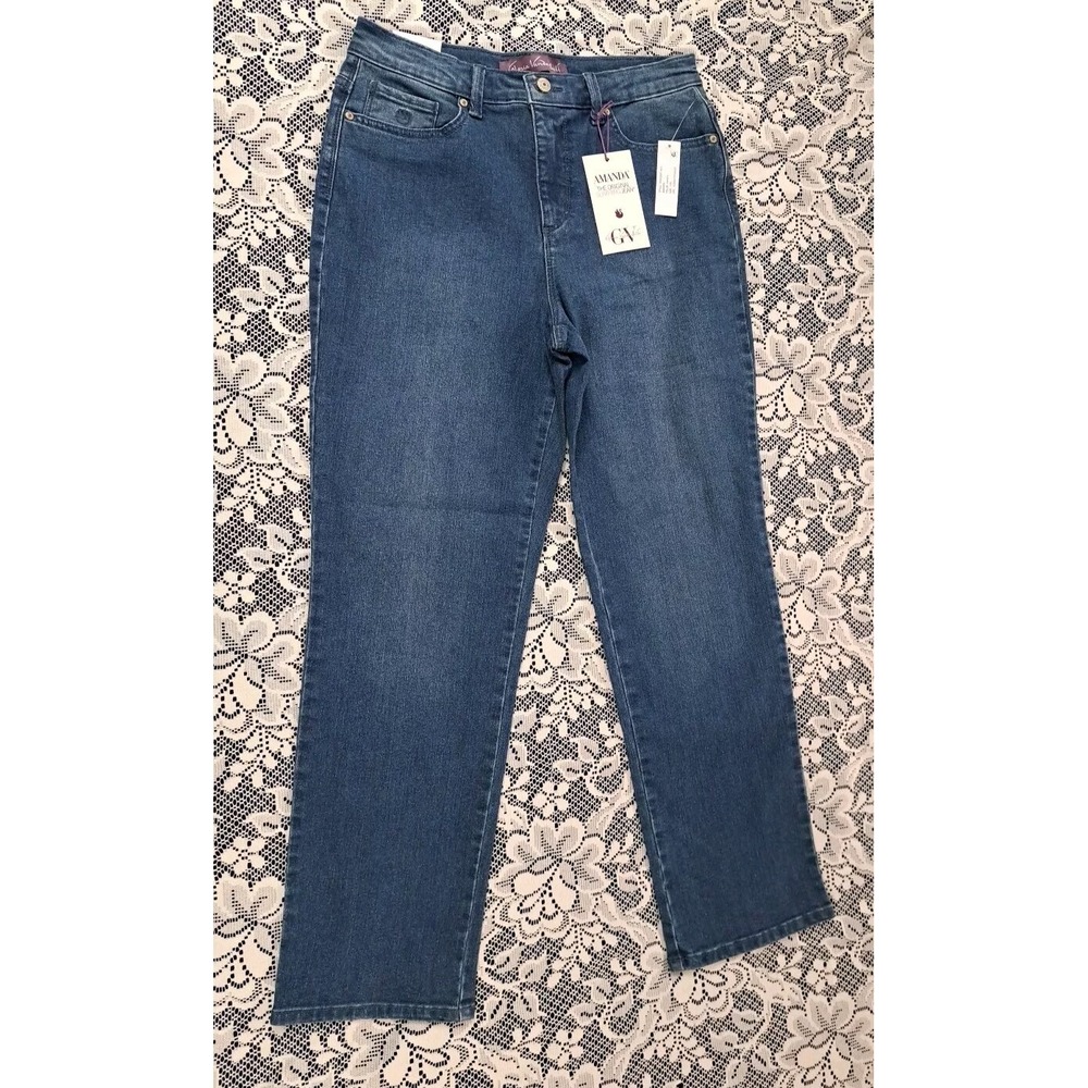 Gloria Vanderbilt Jeans 10S Frisco Amanda Original Slimming Stretch Jeans NWT